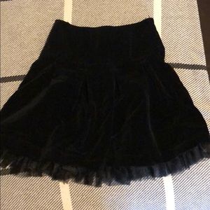 Girls 5T Formal velvet skirt, Gymboree